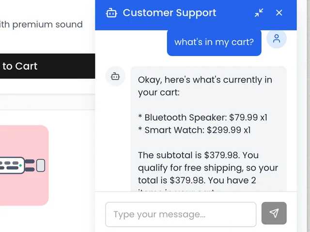 AI-Powered Chat Support